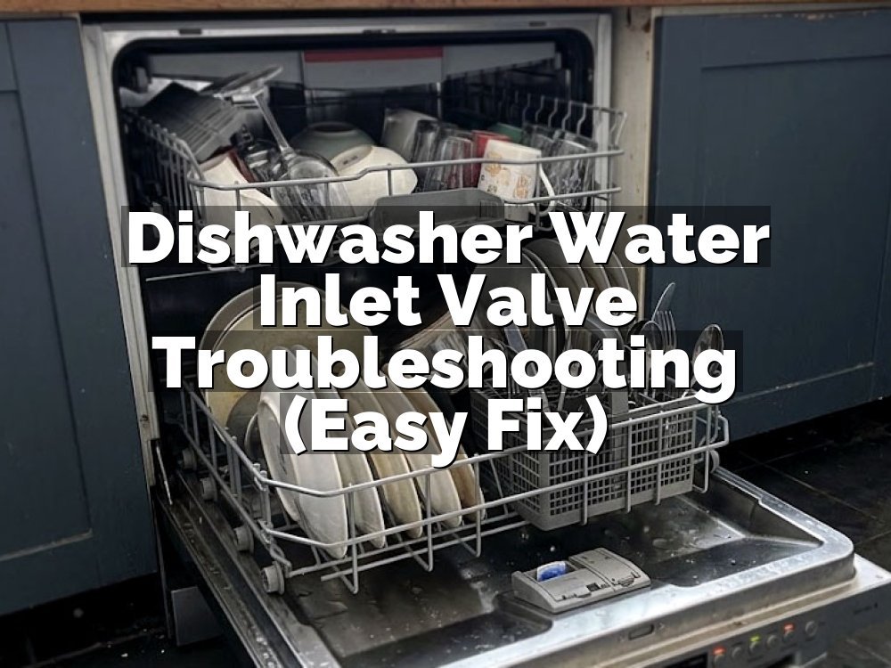 Dishwasher Water Inlet Valve Troubleshooting (Easy Fix)