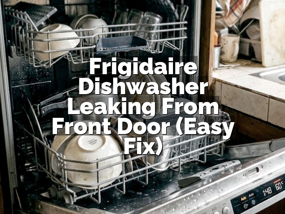 Frigidaire Dishwasher Leaking From Front Door (Easy Fix)