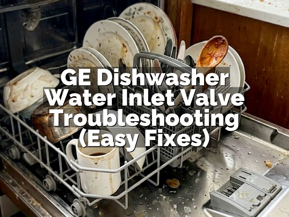 GE Dishwasher Water Inlet Valve Troubleshooting (Easy Fixes)