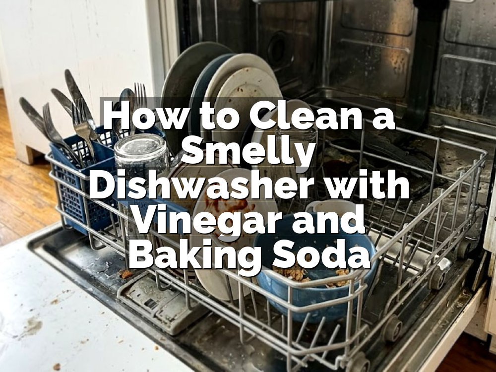 How to Clean a Smelly Dishwasher with Vinegar and Baking Soda