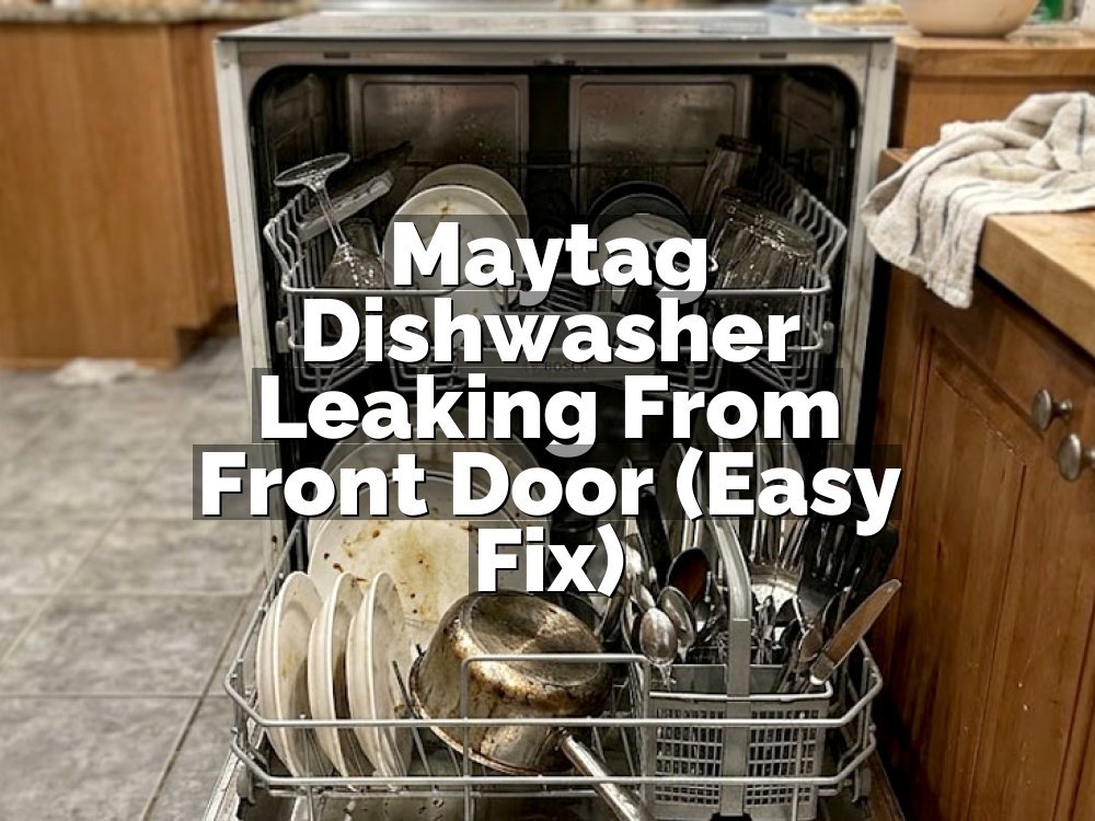 Maytag Dishwasher Leaking From Front Door (Easy Fix)