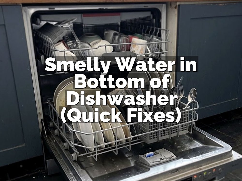 Smelly Water in Bottom of Dishwasher (Quick Fixes)