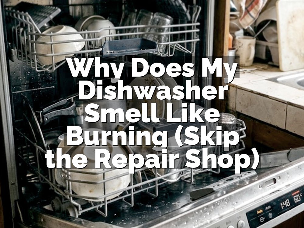 Why Does My Dishwasher Smell Like Burning (Skip the Repair Shop)