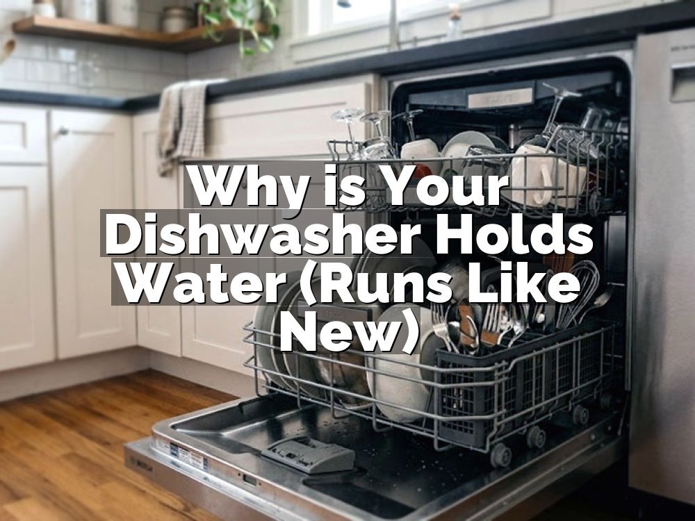 Why is Your Dishwasher Holds Water (Runs Like New)