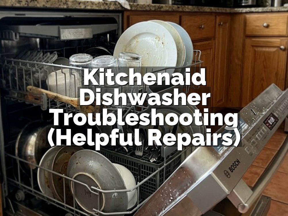 Kitchenaid Dishwasher Troubleshooting (Helpful Repairs)