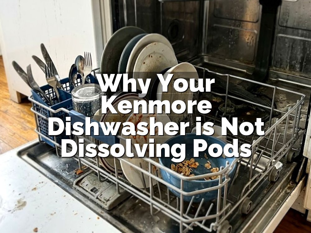 Why Your Kenmore Dishwasher is Not Dissolving Pods