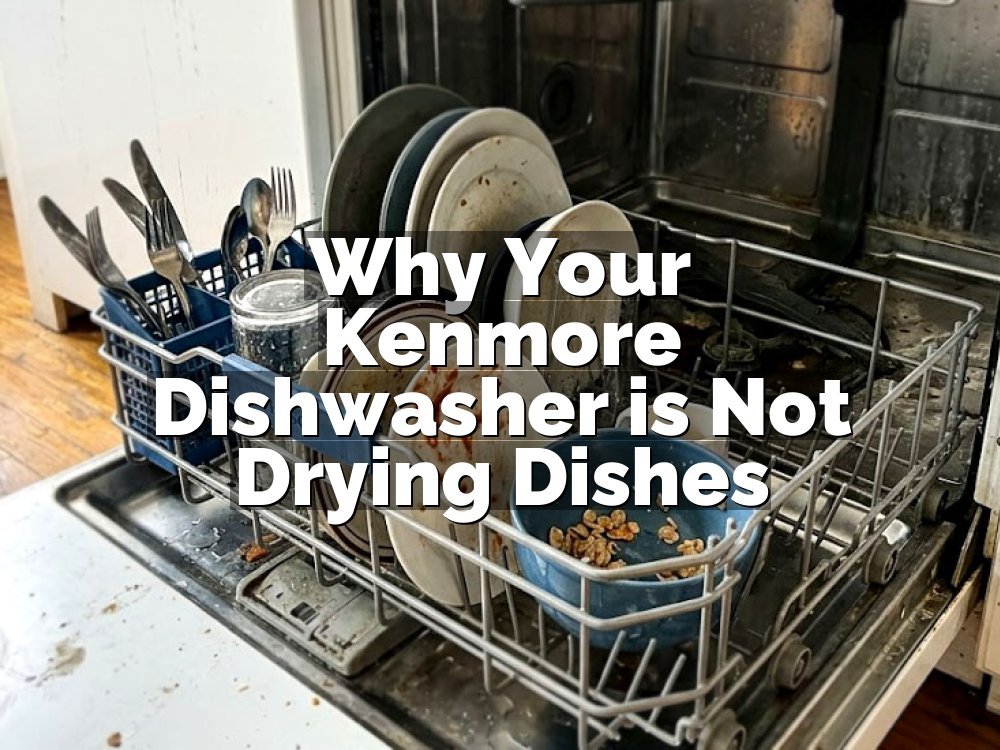 Why Your Kenmore Dishwasher is Not Drying Dishes
