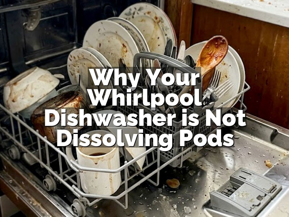 Why Your Whirlpool Dishwasher is Not Dissolving Pods