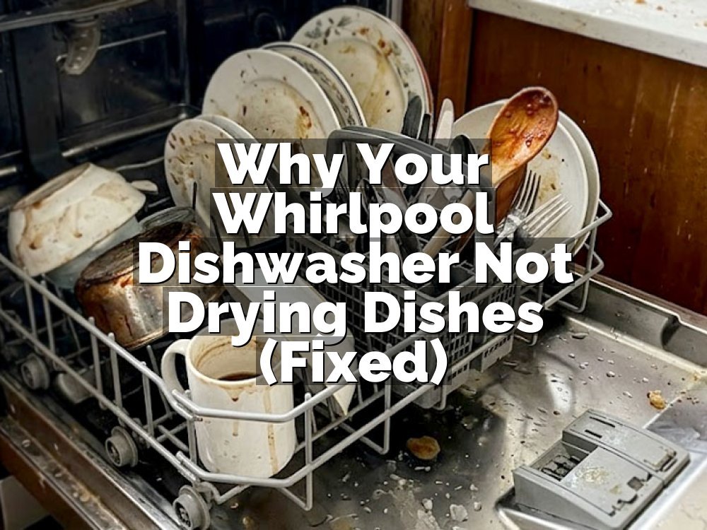 Why Your Whirlpool Dishwasher Not Drying Dishes (Fixed)