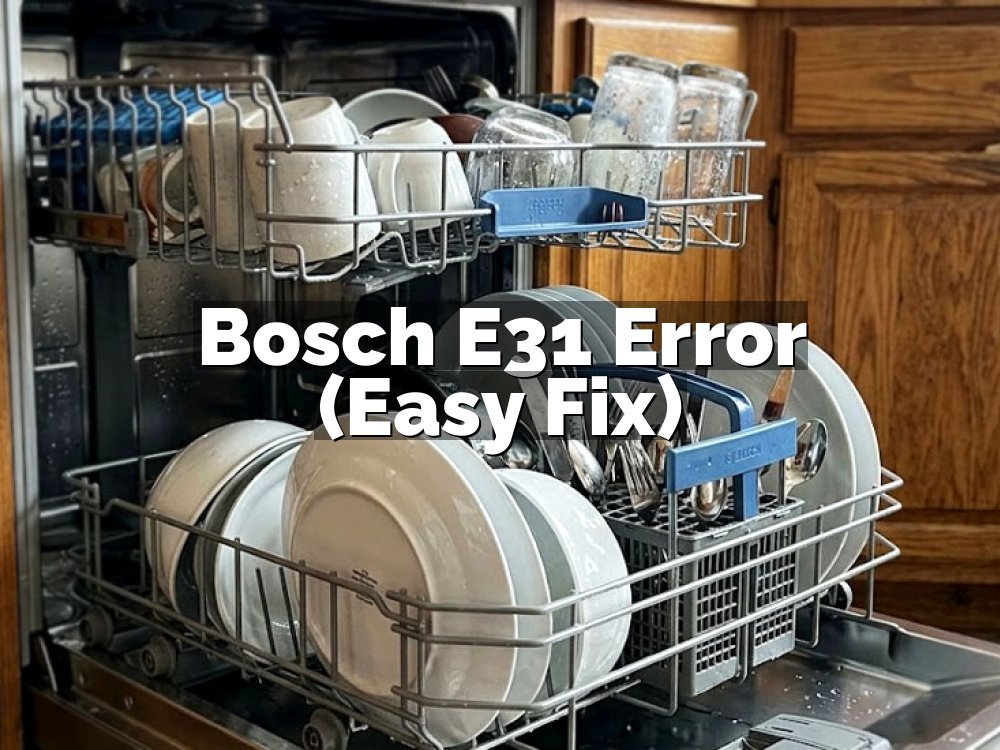 Bosch E31 Error (Easy Fix)