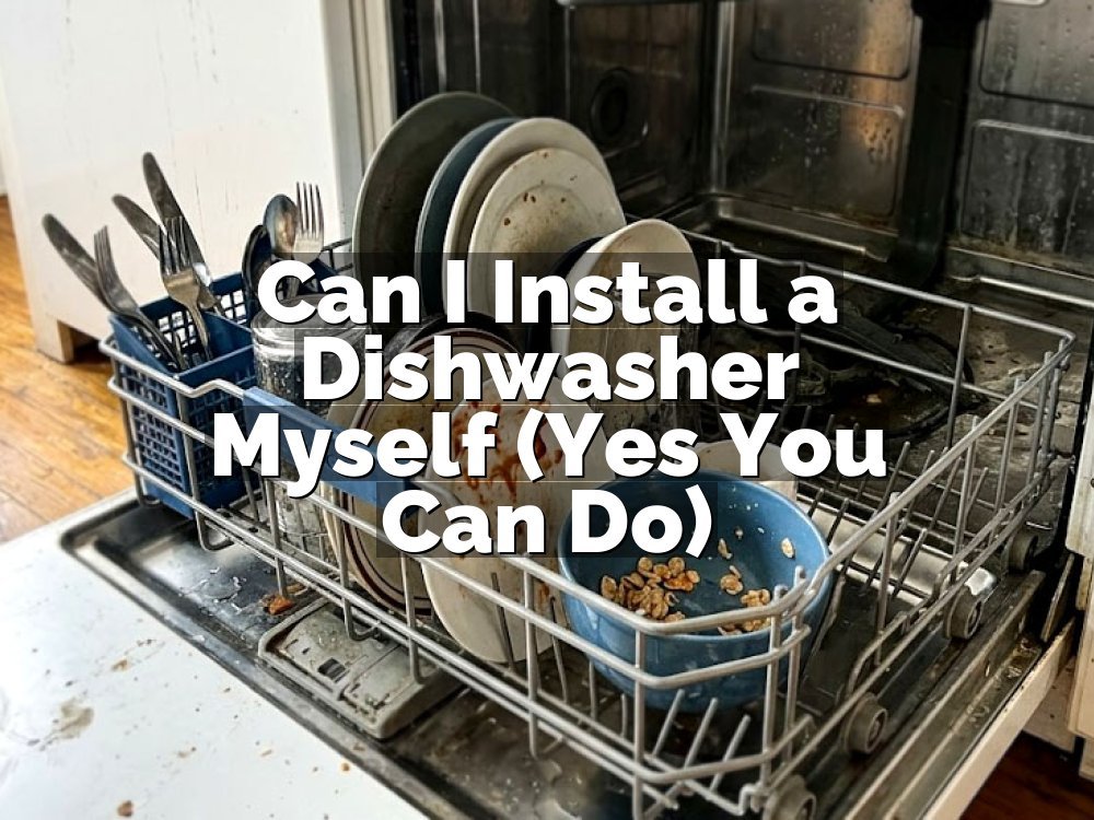 Can I Install a Dishwasher Myself (Yes You Can Do)