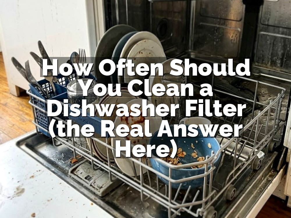 How Often Should You Clean a Dishwasher Filter (the Real Answer Here)