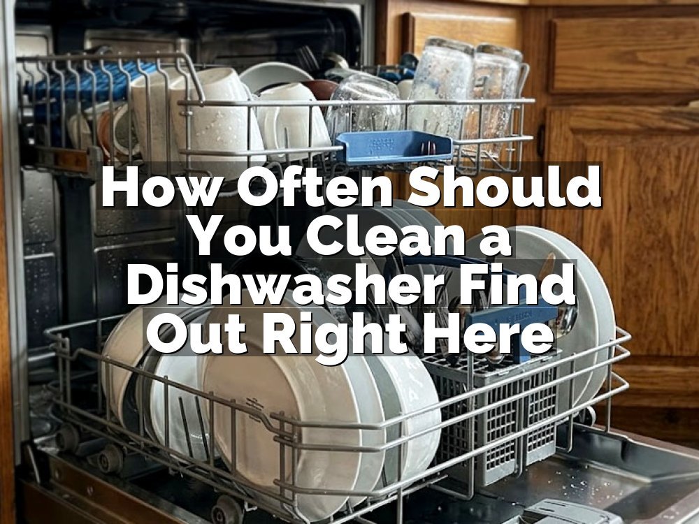 How Often Should You Clean a Dishwasher Find Out Right Here