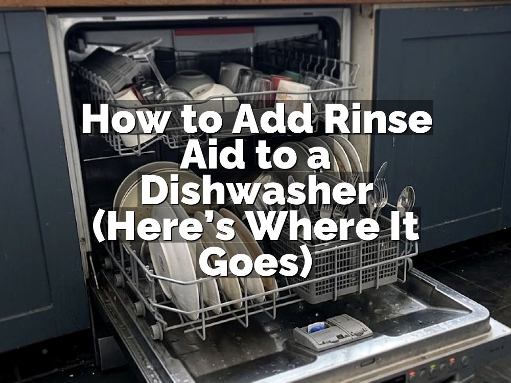 How to Add Rinse Aid to a Dishwasher (Here’s Where It Goes)