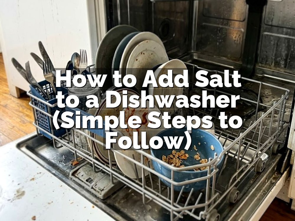 How to Add Salt to a Dishwasher (Simple Steps to Follow)