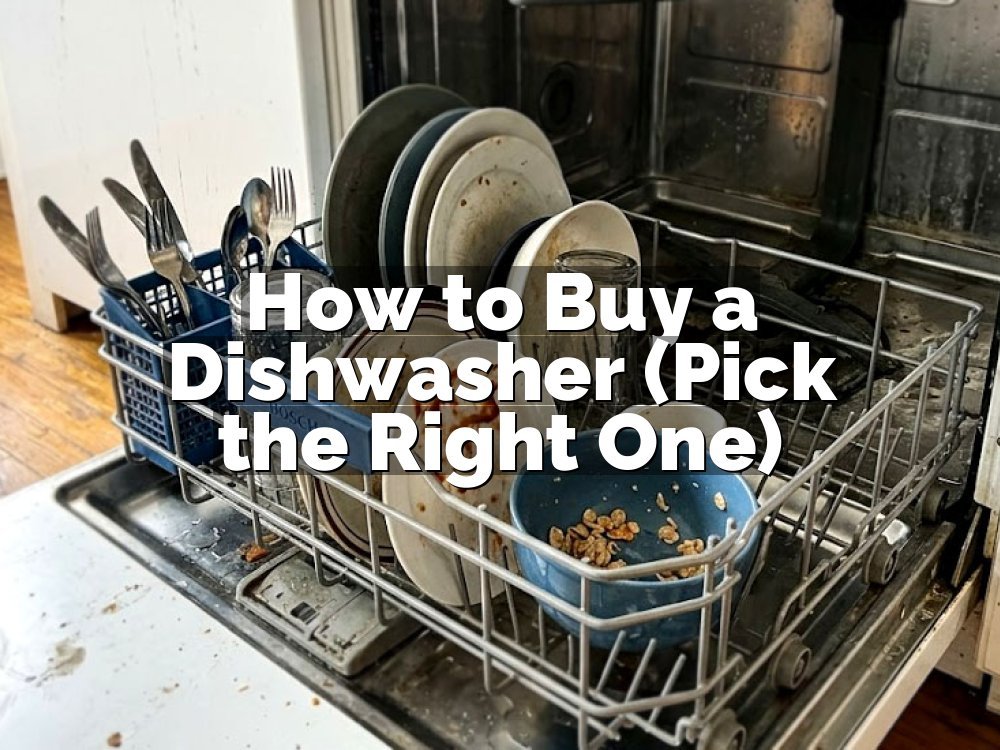 How to Buy a Dishwasher (Pick the Right One)