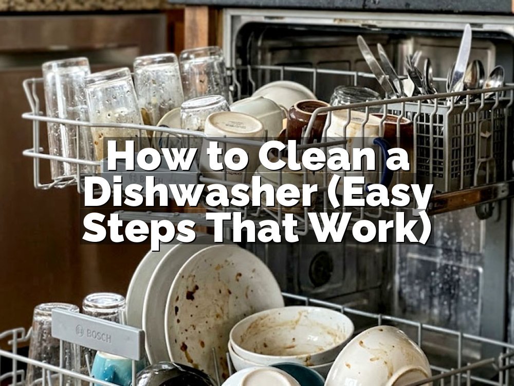 How to Clean a Dishwasher (Easy Steps That Work)