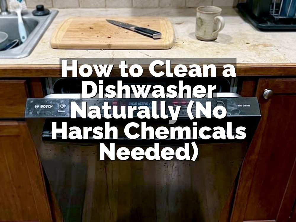 How to Clean a Dishwasher Naturally (No Harsh Chemicals Needed)