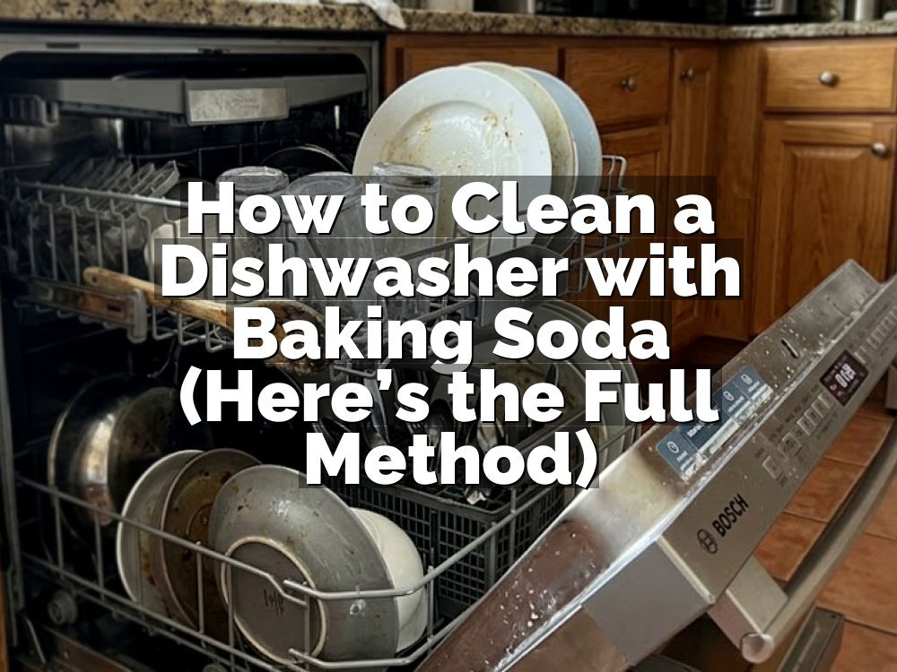How to Clean a Dishwasher with Baking Soda (Here’s the Full Method)