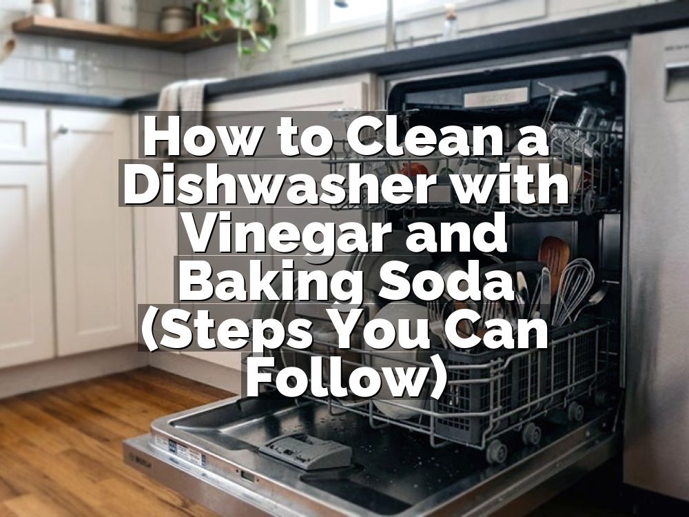 How to Clean a Dishwasher with Vinegar and Baking Soda (Steps You Can Follow)