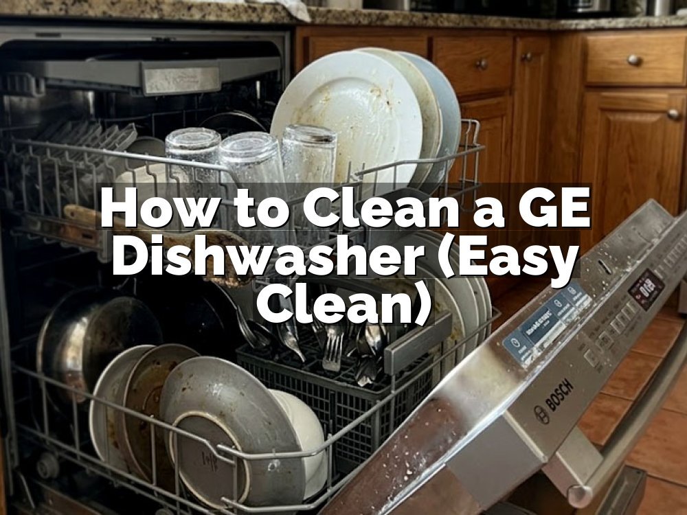How to Clean a GE Dishwasher (Easy Clean)