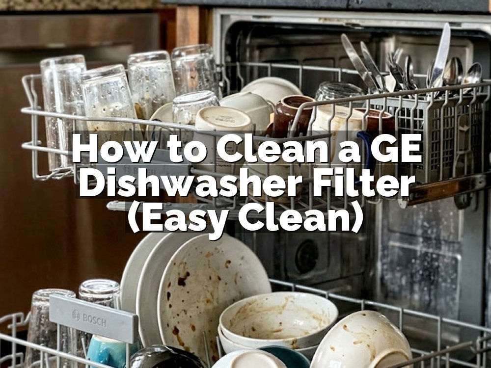 How to Clean a GE Dishwasher Filter (Easy Clean)