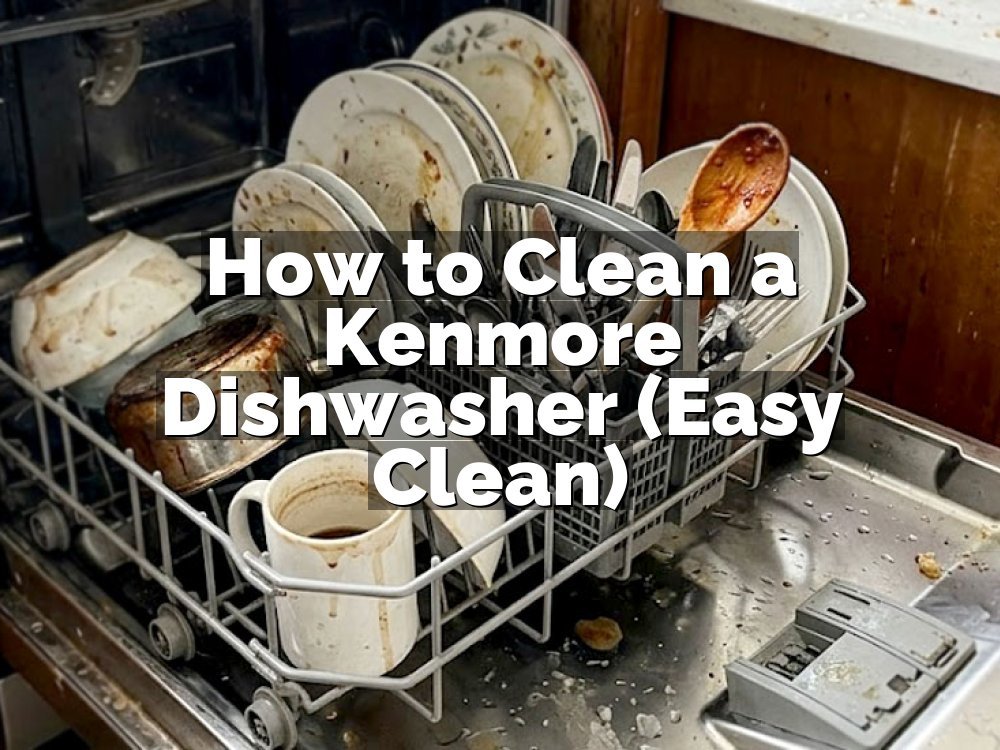 How to Clean a Kenmore Dishwasher (Easy Clean)