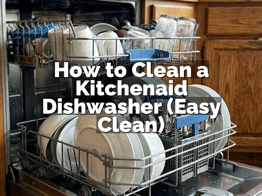 How to Clean a Kitchenaid Dishwasher (Easy Clean)