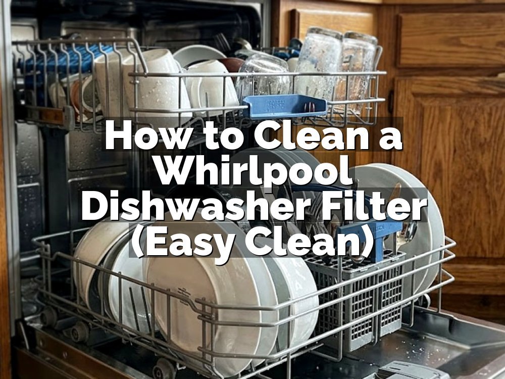 How to Clean a Whirlpool Dishwasher Filter (Easy Clean)