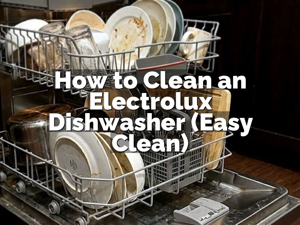 How to Clean an Electrolux Dishwasher (Easy Clean)