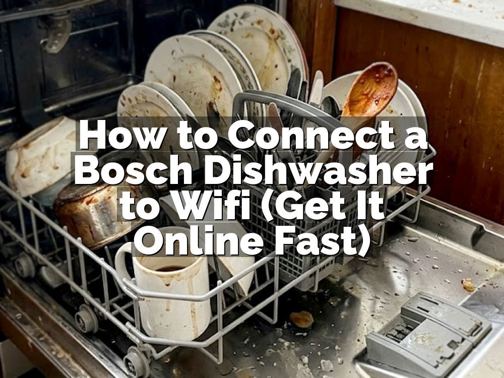 How to Connect a Bosch Dishwasher to Wifi (Get It Online Fast)