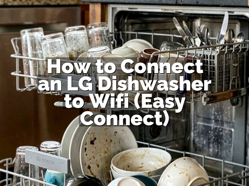 How to Connect an LG Dishwasher to Wifi (Easy Connect)