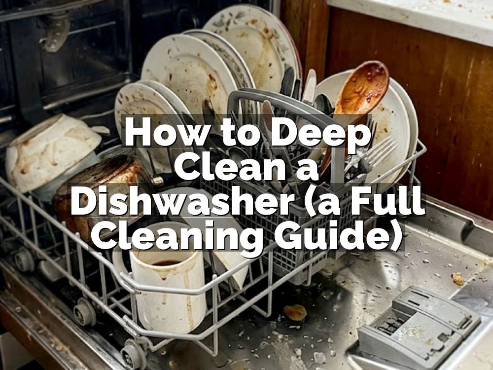 How to Deep Clean a Dishwasher (a Full Cleaning Guide)