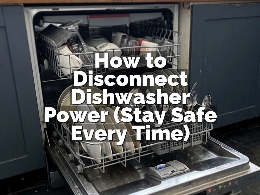 How to Disconnect Dishwasher Power (Stay Safe Every Time)