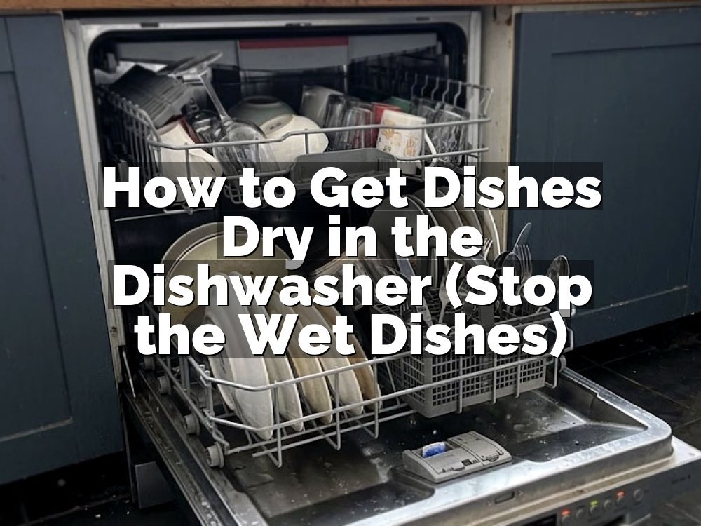 How to Get Dishes Dry in the Dishwasher (Stop the Wet Dishes)