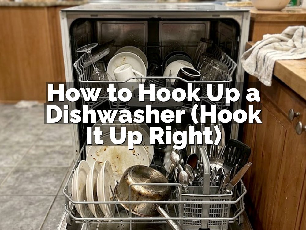 How to Hook Up a Dishwasher (Hook It Up Right)