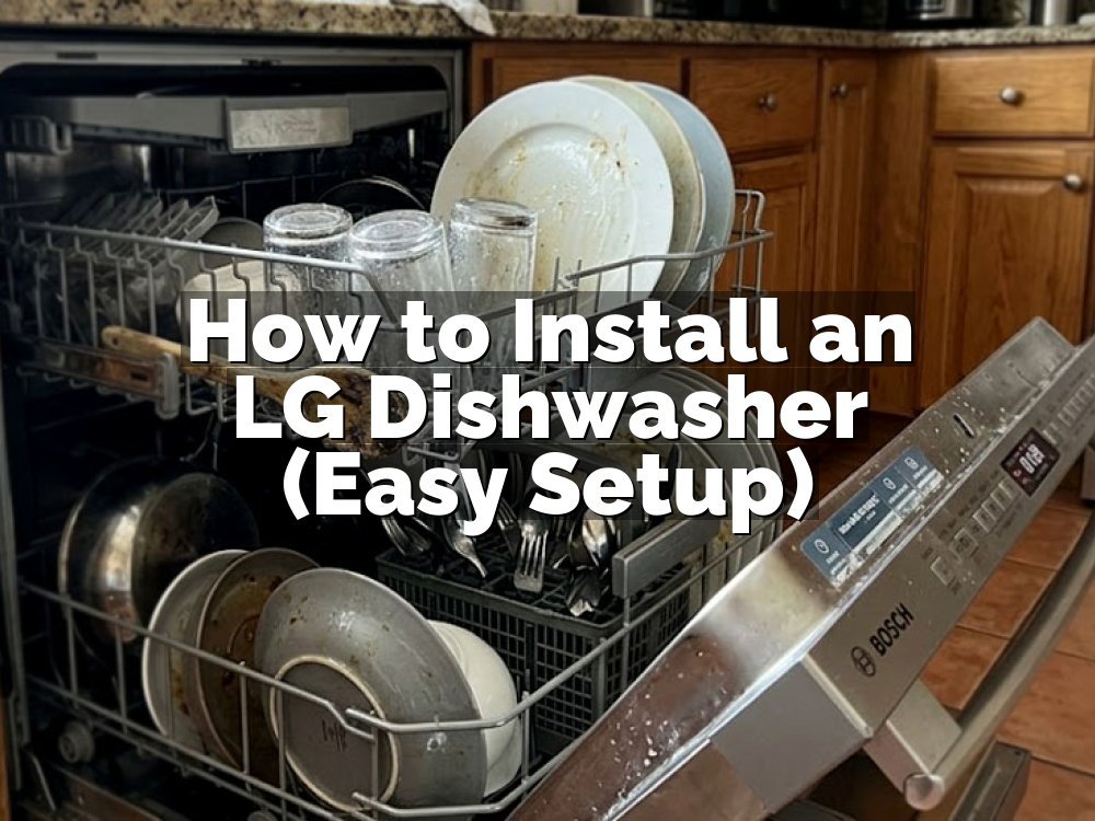 How to Install an LG Dishwasher (Easy Setup)
