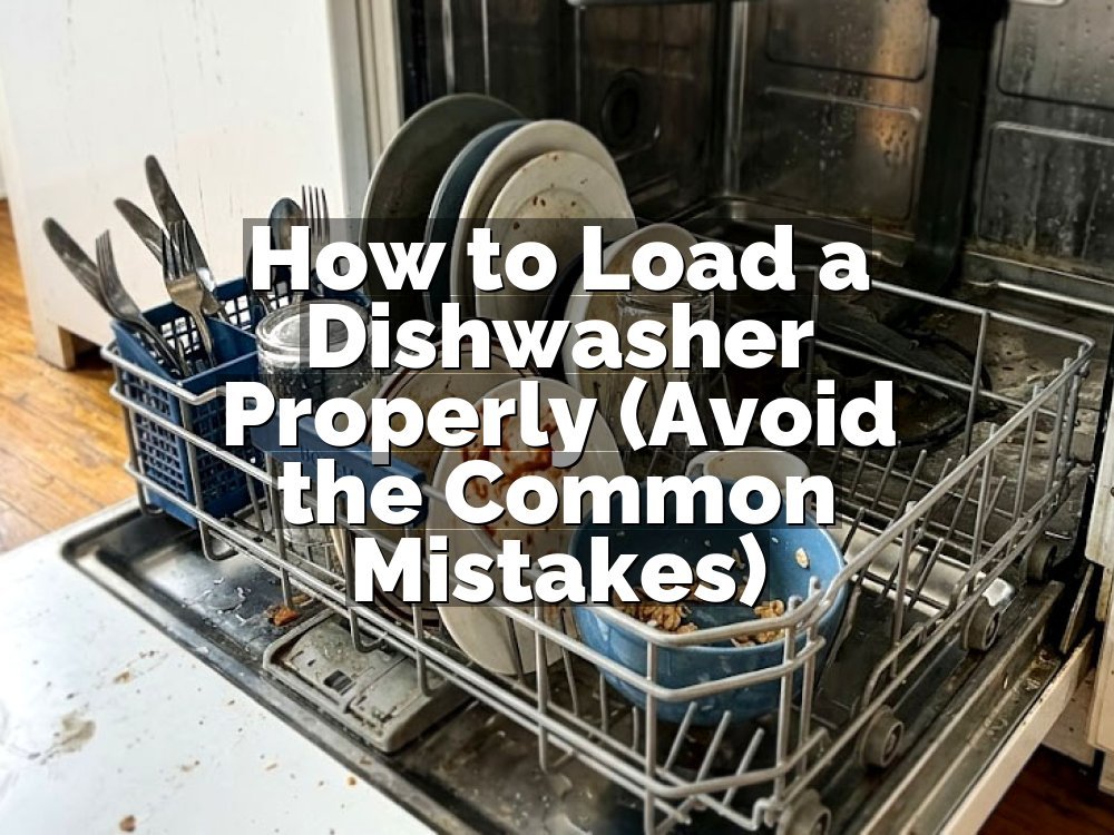 How to Load a Dishwasher Properly (Avoid the Common Mistakes)