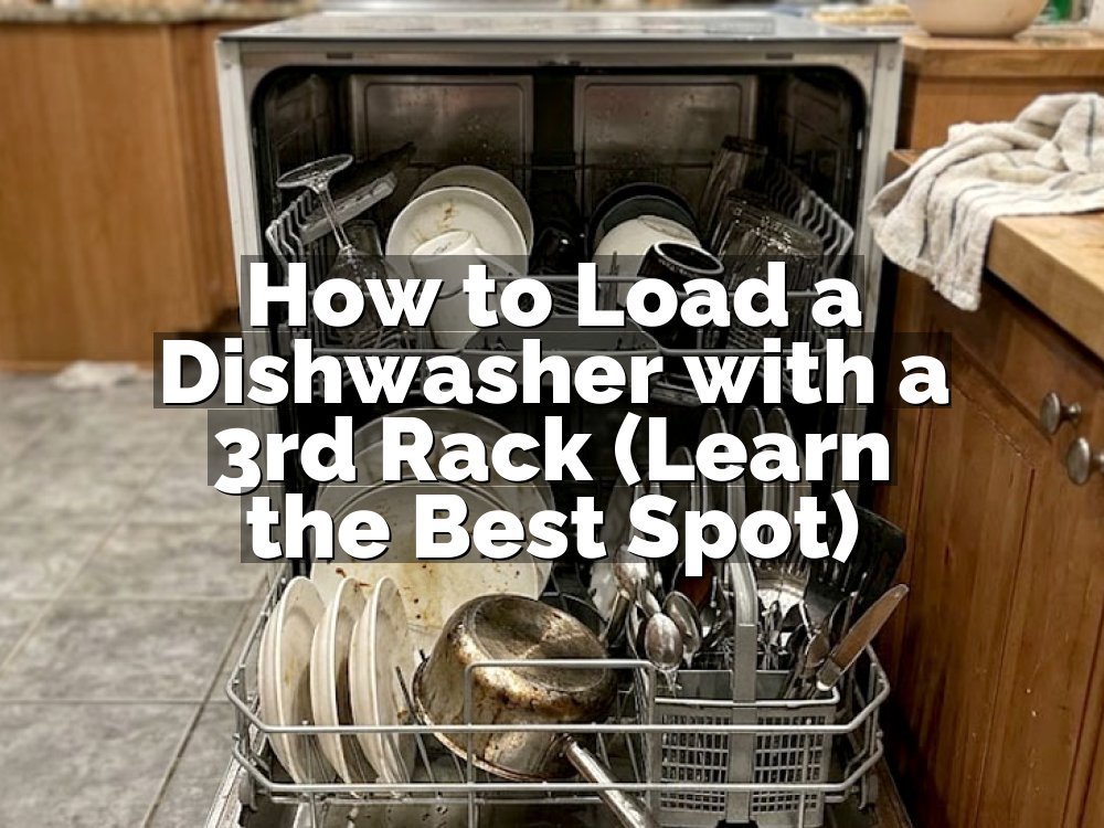 How to Load a Dishwasher with a 3rd Rack (Learn the Best Spot)