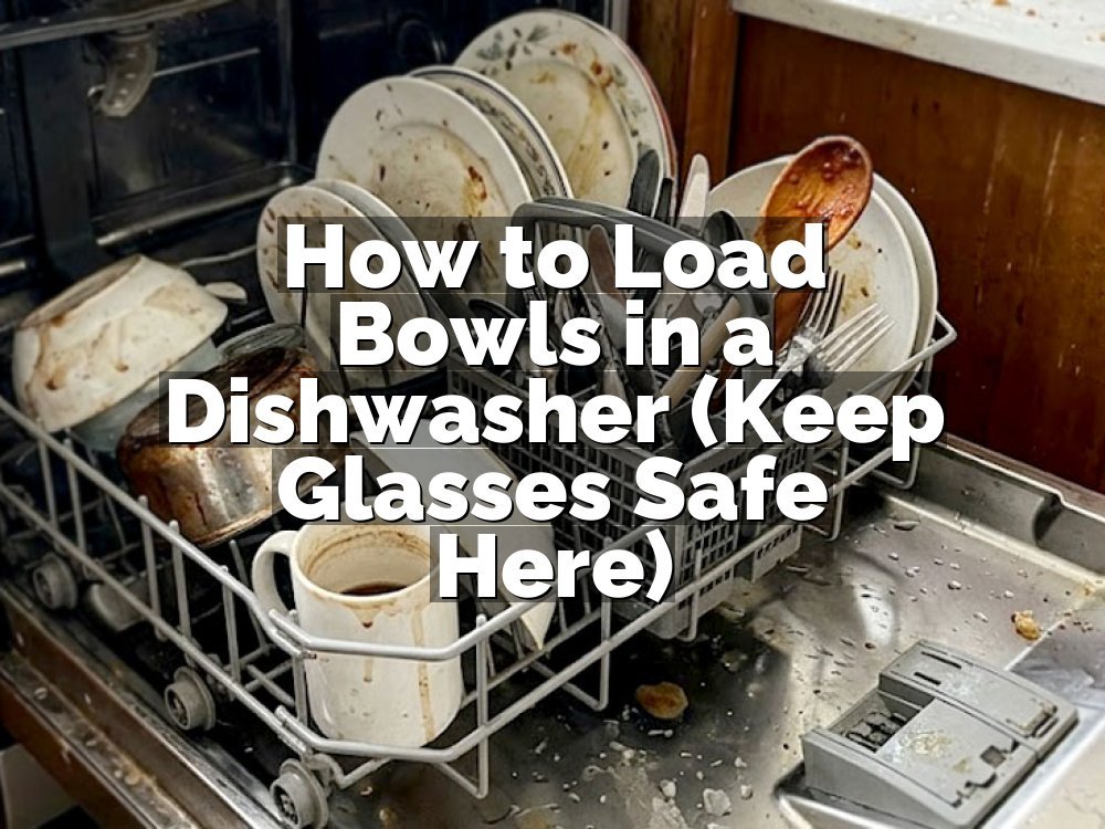 How to Load Bowls in a Dishwasher (Keep Glasses Safe Here)