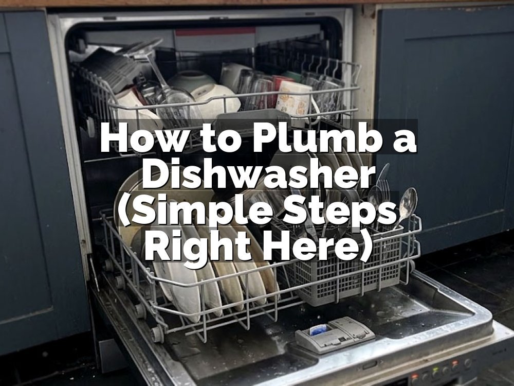 How to Plumb a Dishwasher (Simple Steps Right Here)