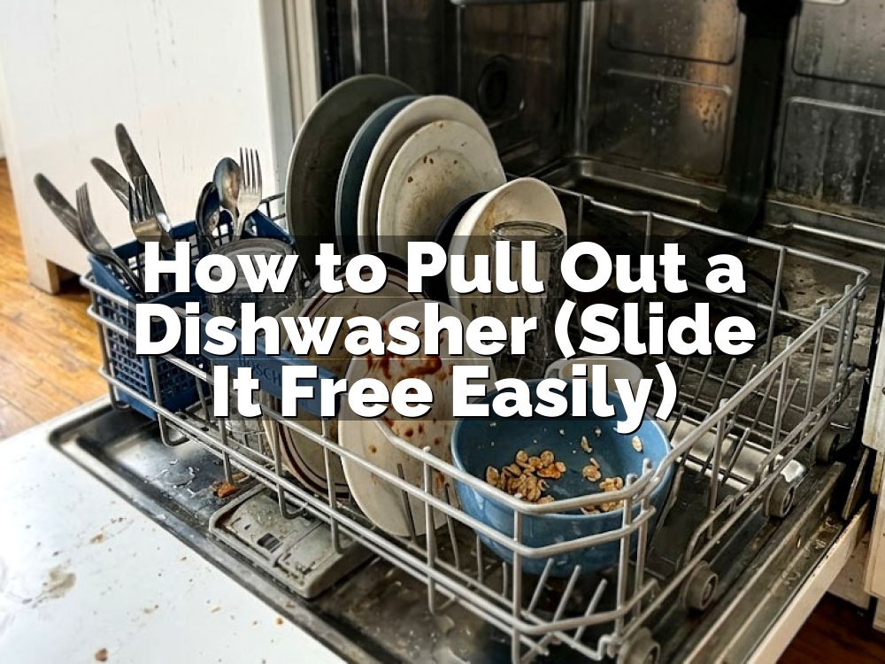 How to Pull Out a Dishwasher (Slide It Free Easily)