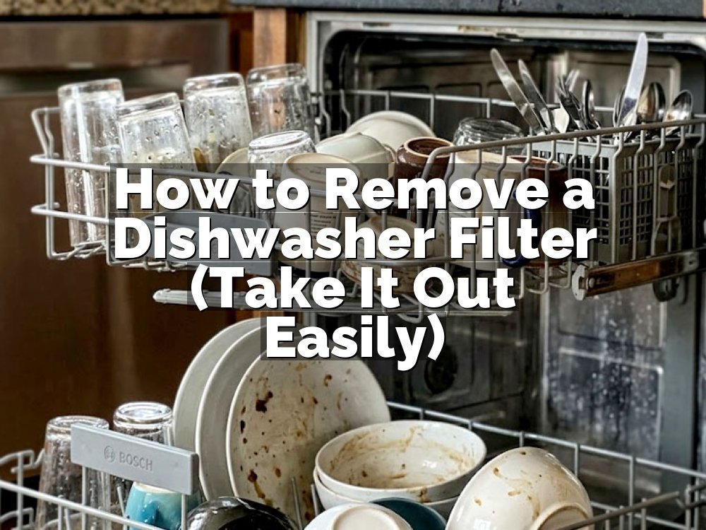 How to Remove a Dishwasher Filter (Take It Out Easily)