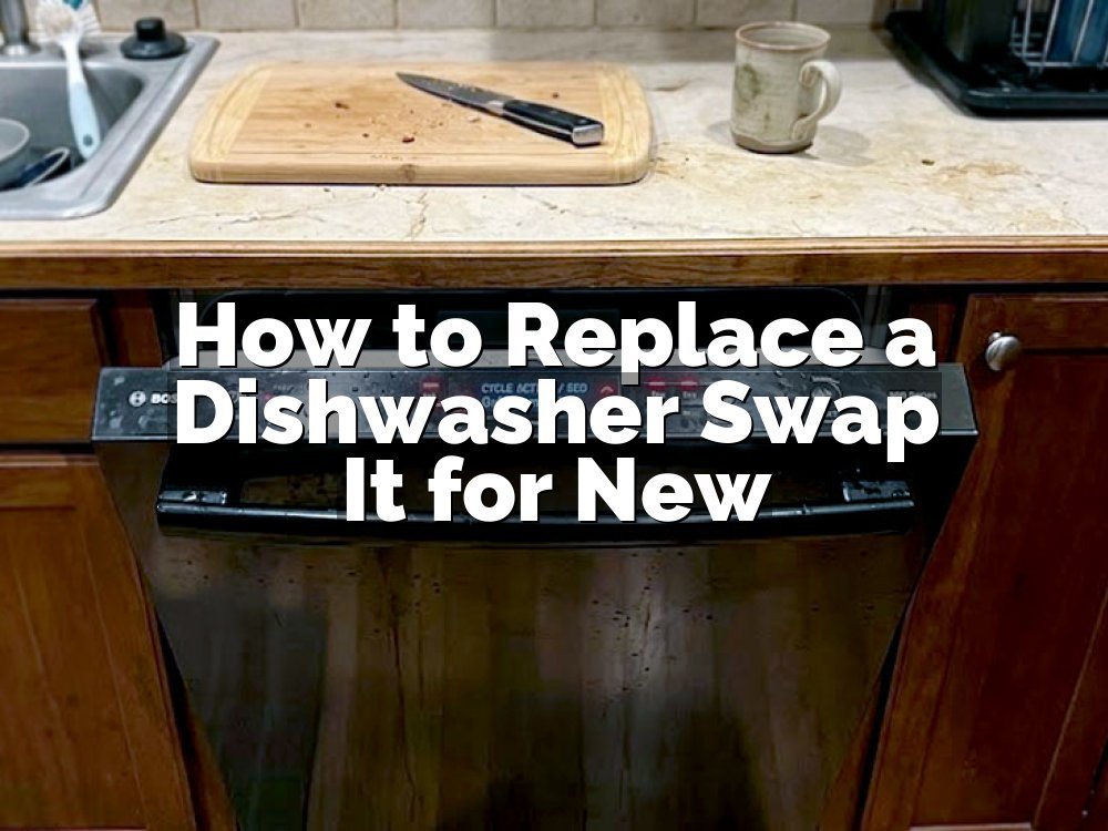 How to Replace a Dishwasher Swap It for New