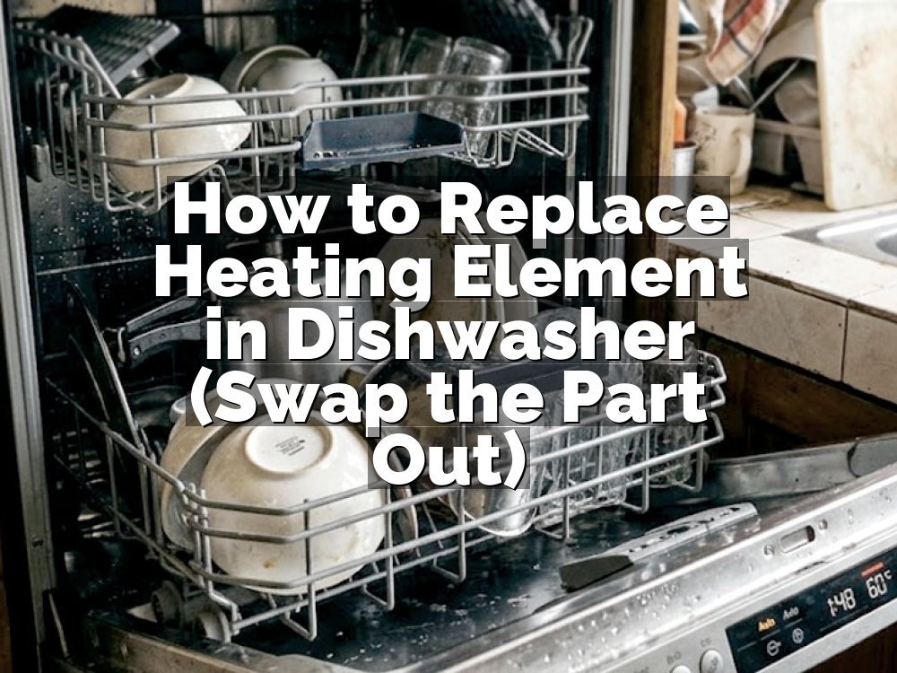 How to Replace Heating Element in Dishwasher (Swap the Part Out)