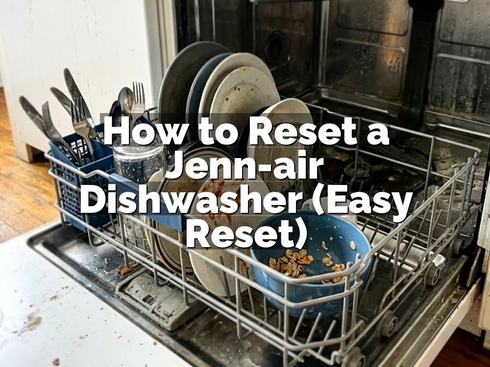 How to Reset a Jenn-air Dishwasher (Easy Reset)