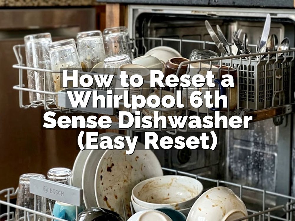 How to Reset a Whirlpool 6th Sense Dishwasher (Easy Reset)