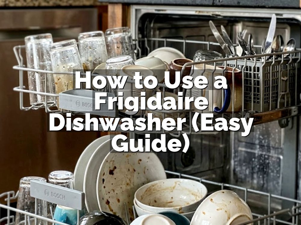 How to Use a Frigidaire Dishwasher (Easy Guide)