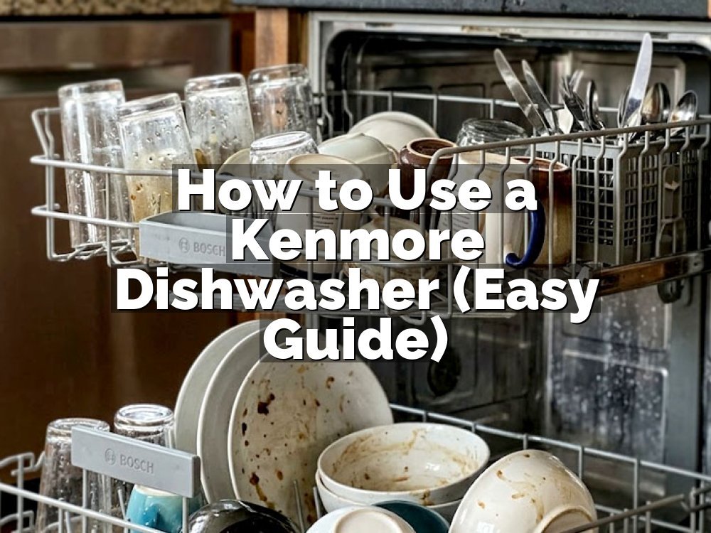 How to Use a Kenmore Dishwasher (Easy Guide)