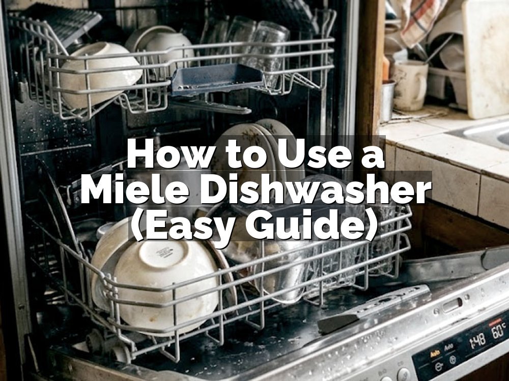 How to Use a Miele Dishwasher (Easy Guide)